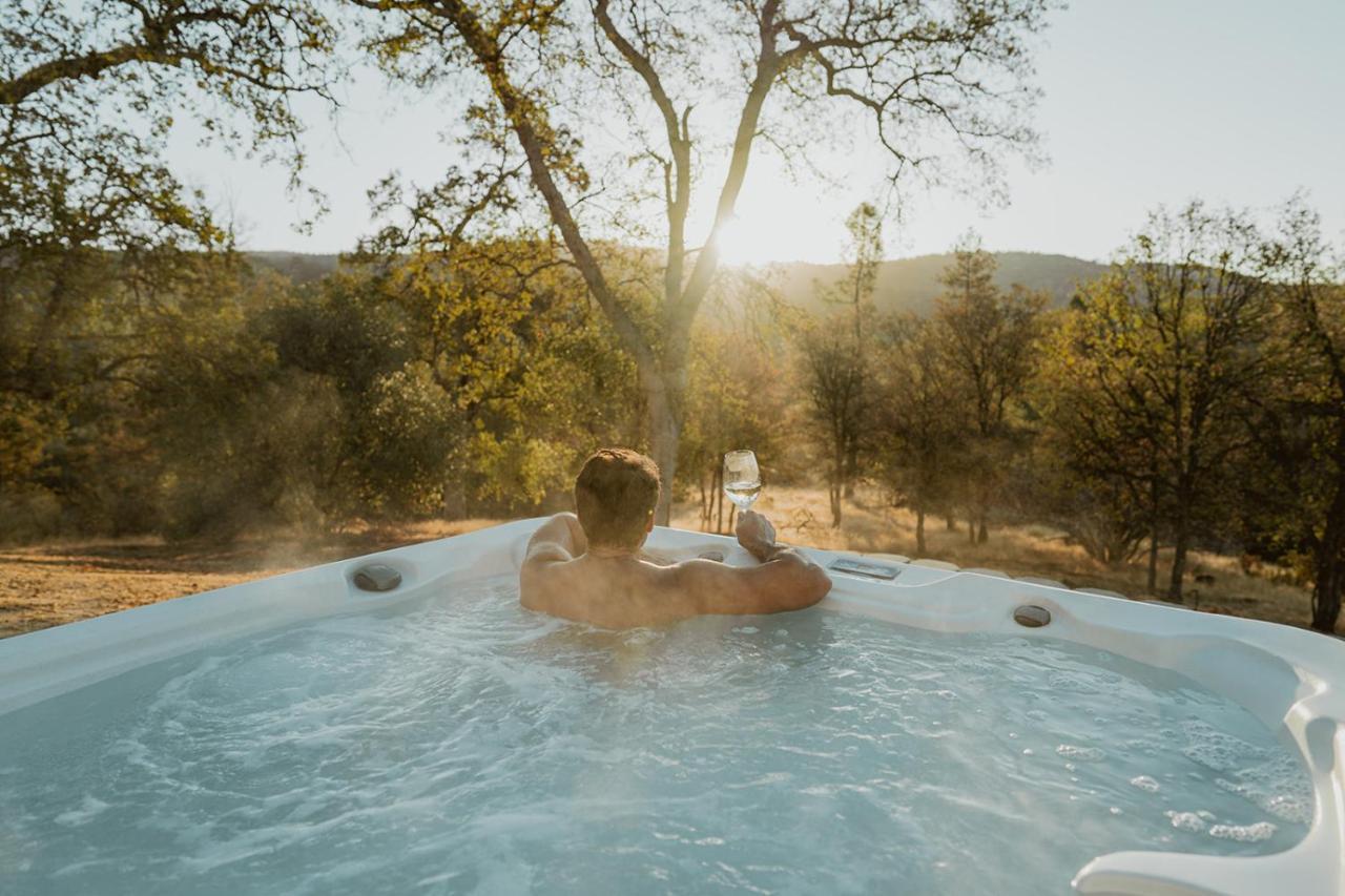 Glamour Mountain Getaway By Casa Oso With Views And Spa Oakhurst Zewnętrze zdjęcie